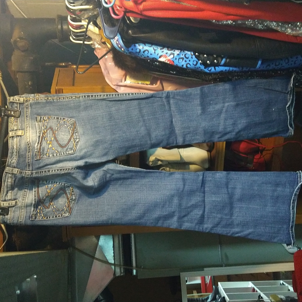 Dark blue silver jeans size 31